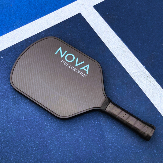 PICKLESTARS™ Nova Paddle + White Hat Bundle – Light Speed, Clean Finish