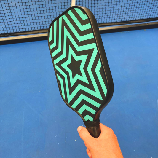PICKLESTARS™ Eclipse Paddle + Black Hat Bundle – Tactical Play, Dark Mode