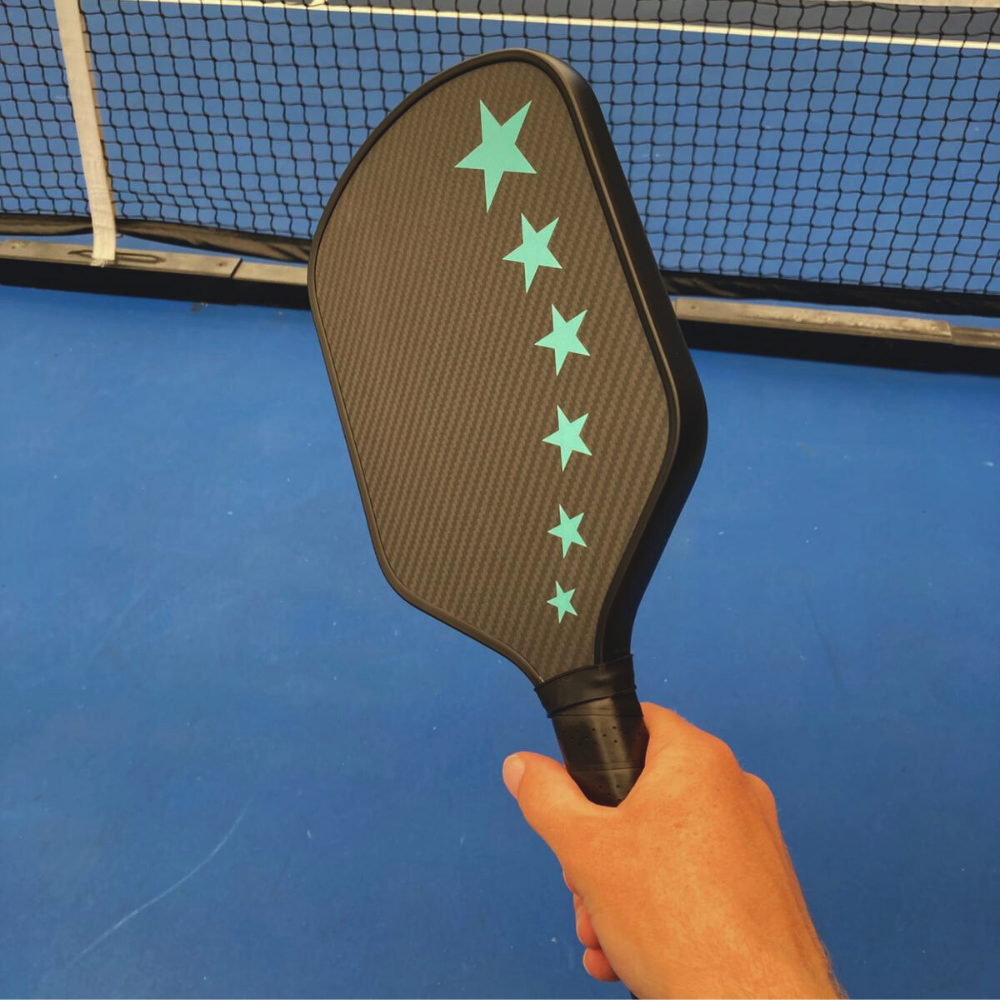 PICKLESTARS™ Nova Paddle + Black Hat Bundle – Sleek Power, Court Confidence