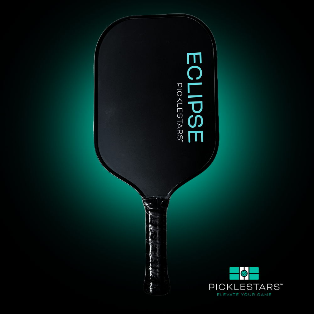 PICKLESTARS™ Eclipse Paddle + White Hat Bundle – Cool Precision, Elevated Game