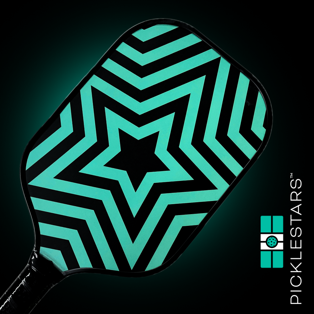 PICKLESTARS™ Eclipse Paddle + White Hat Bundle – Cool Precision, Elevated Game