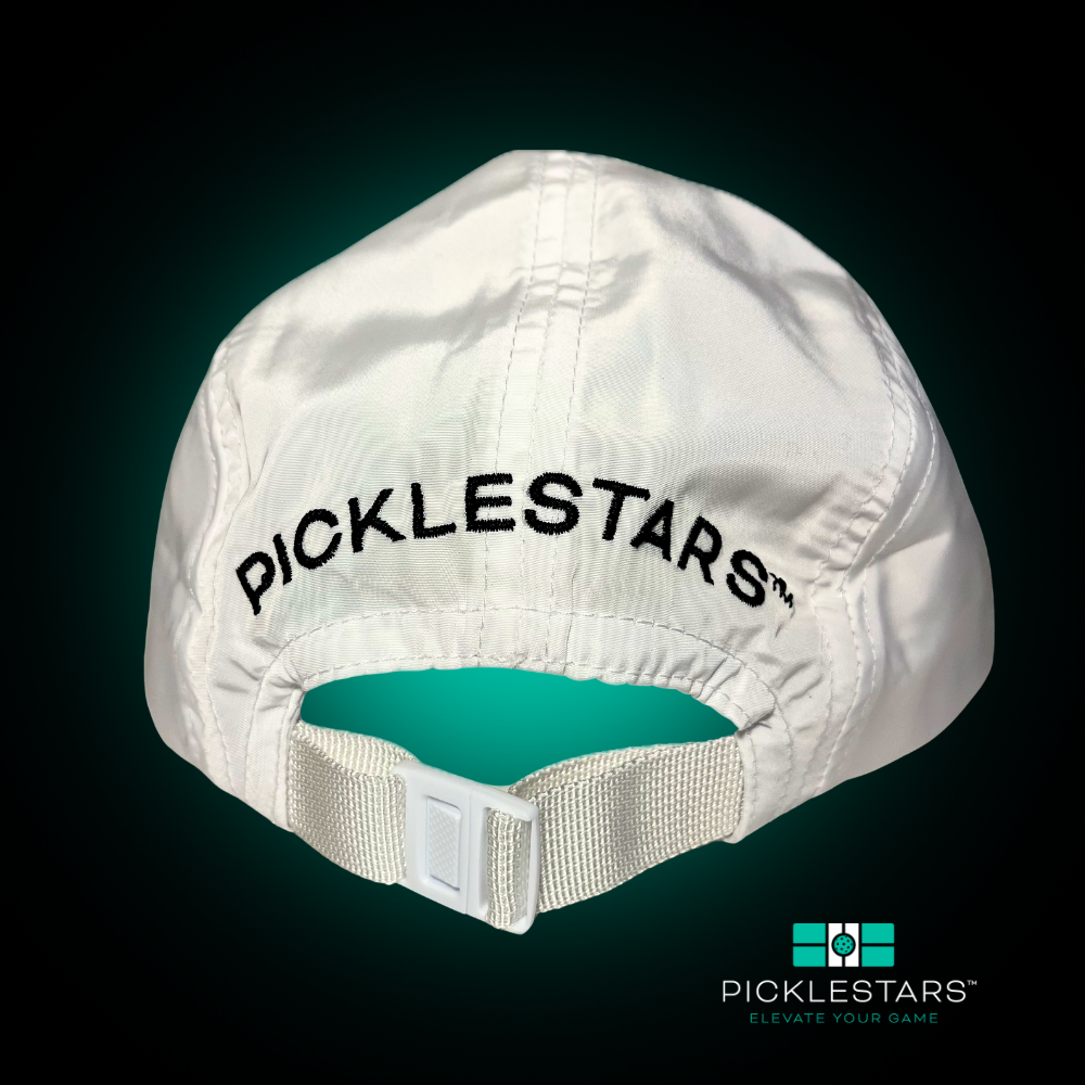 PICKLESTARS™ Nova Paddle + White Hat Bundle – Light Speed, Clean Finish