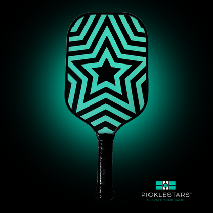 PICKLESTARS™ Eclipse Paddle + Black Hat Bundle – Tactical Play, Dark Mode