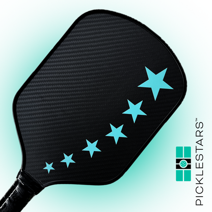 PICKLESTARS™ Nova Paddle + White Hat Bundle – Light Speed, Clean Finish