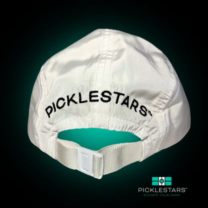 PICKLESTARS™ Nova Paddle + White Hat Bundle – Light Speed, Clean Finish